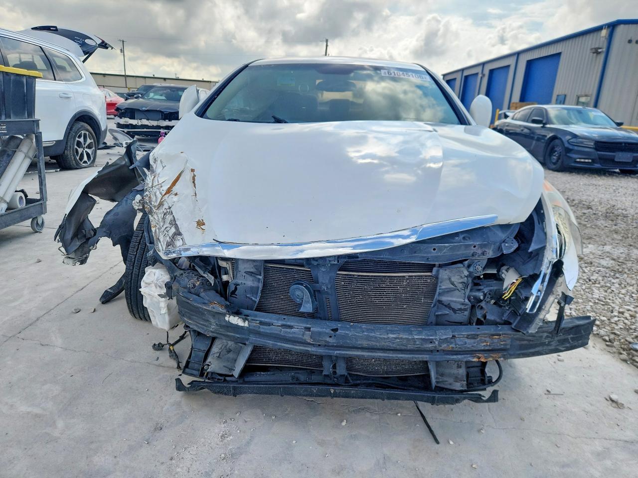 2012 Hyundai Sonata Gls White vin: 5NPEB4AC0CH341745