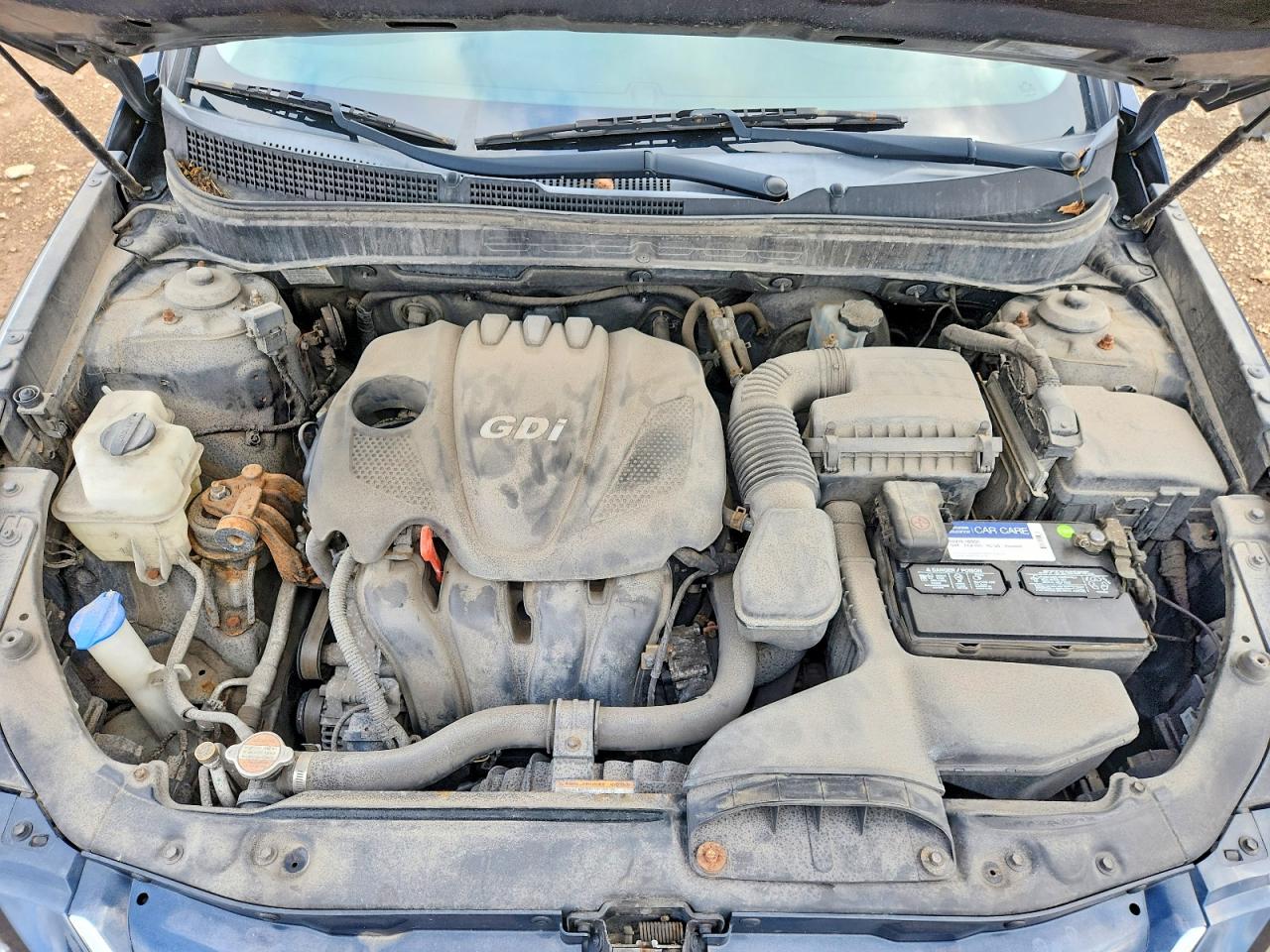 2012 Hyundai Sonata Gls Blue vin: 5NPEB4AC0CH349344