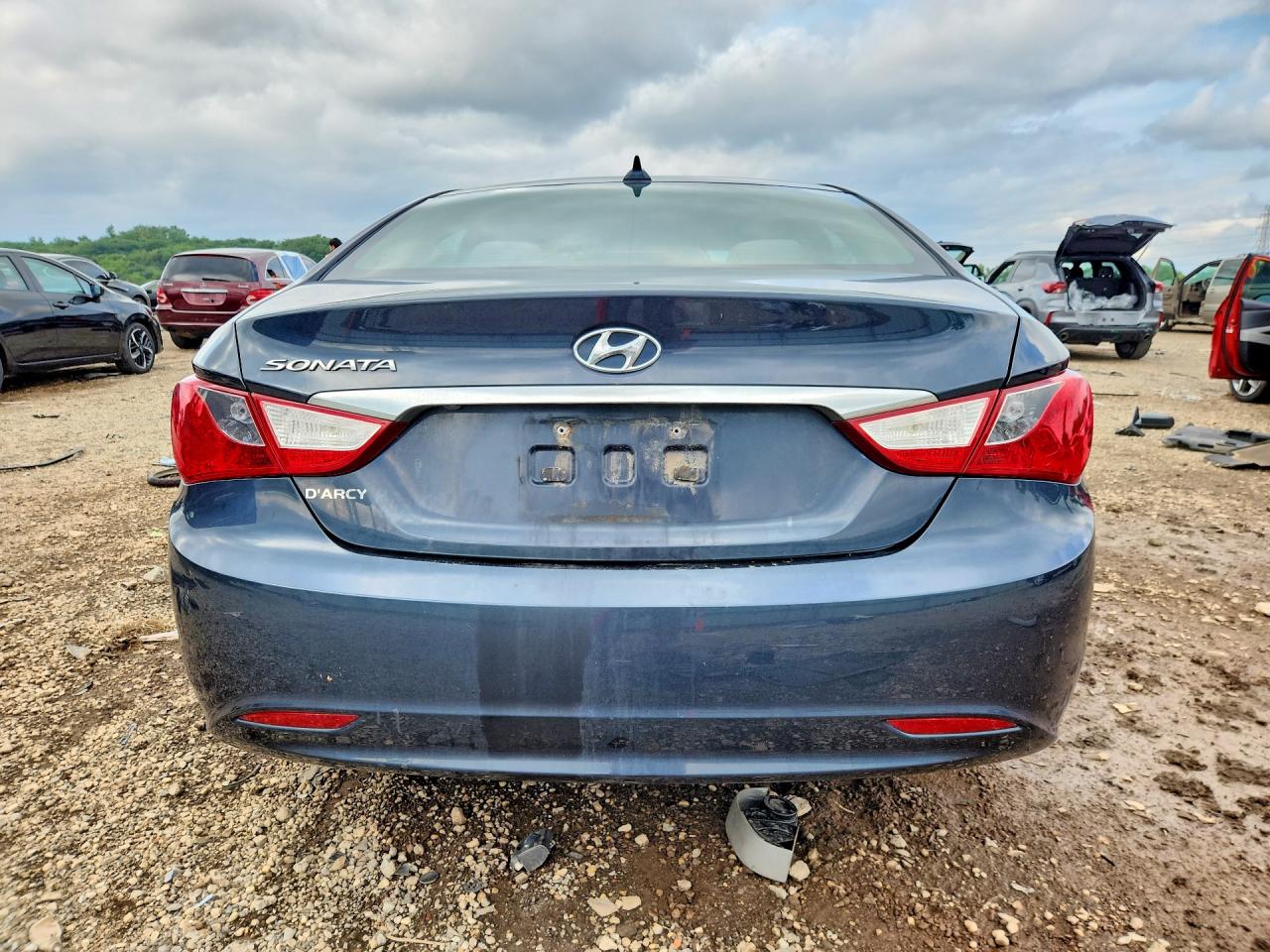 2012 Hyundai Sonata Gls Blue vin: 5NPEB4AC0CH349344