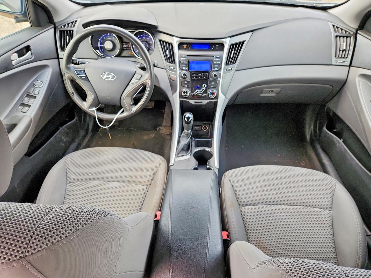 2012 Hyundai Sonata Gls Blue vin: 5NPEB4AC0CH349344