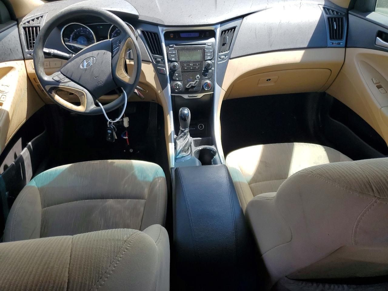 2012 Hyundai Sonata Gls White vin: 5NPEB4AC0CH354267