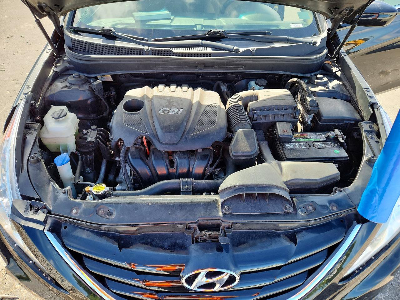 2012 Hyundai Sonata Gls Black vin: 5NPEB4AC0CH369903