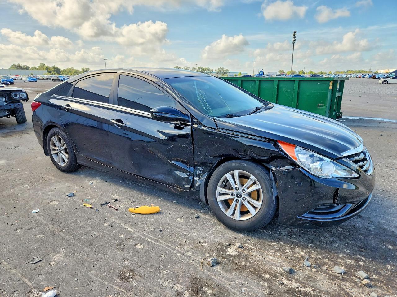 2012 Hyundai Sonata Gls Black vin: 5NPEB4AC0CH369903