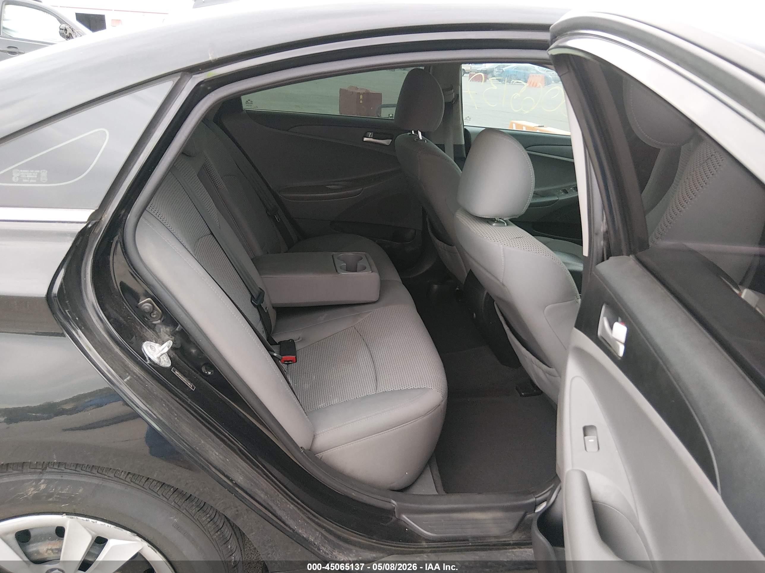 2012 Hyundai Sonata Gls Черный vin: 5NPEB4AC0CH374874