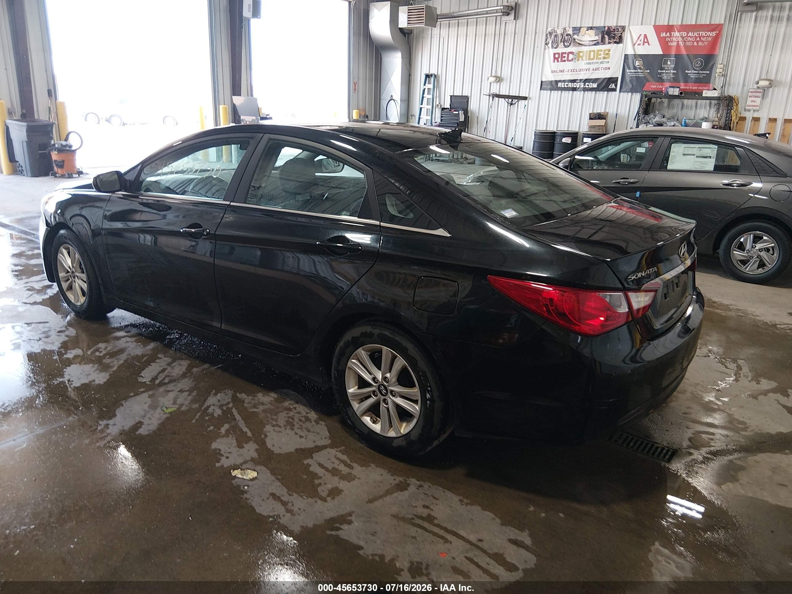 2012 Hyundai Sonata Gls Black vin: 5NPEB4AC0CH378133