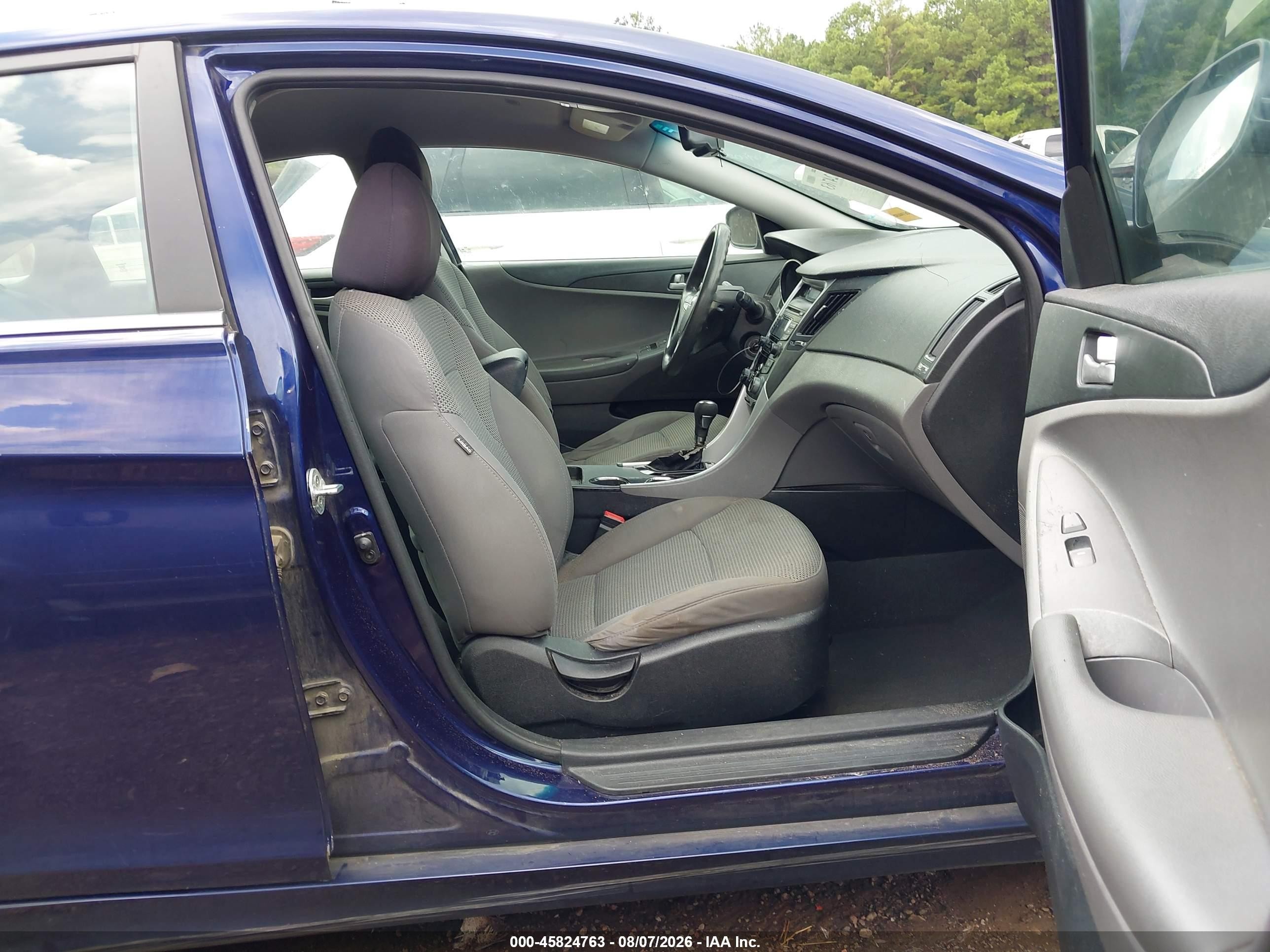 2012 Hyundai Sonata Gls Blue vin: 5NPEB4AC0CH379704