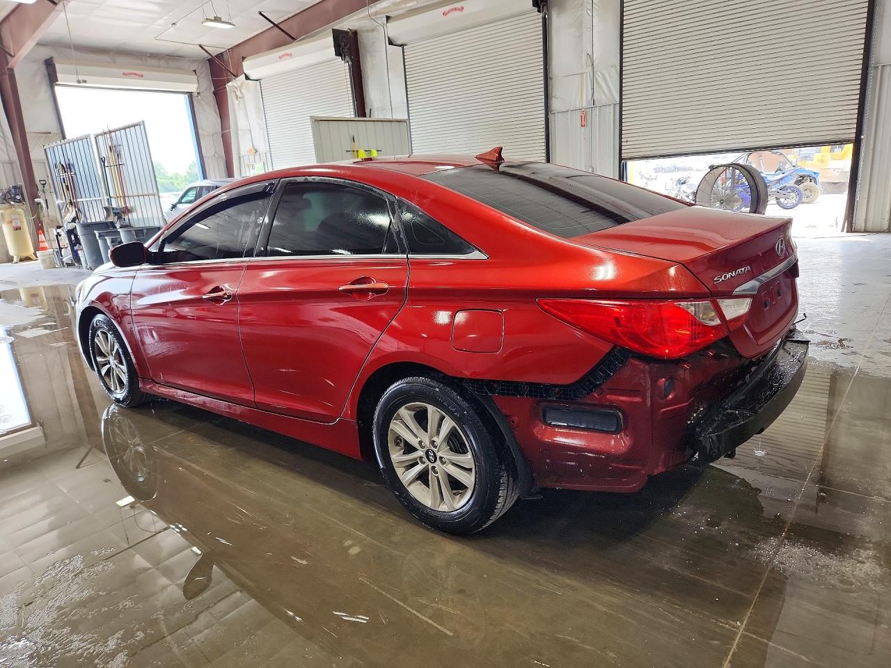 2012 Hyundai Sonata Gls Красный vin: 5NPEB4AC0CH386006