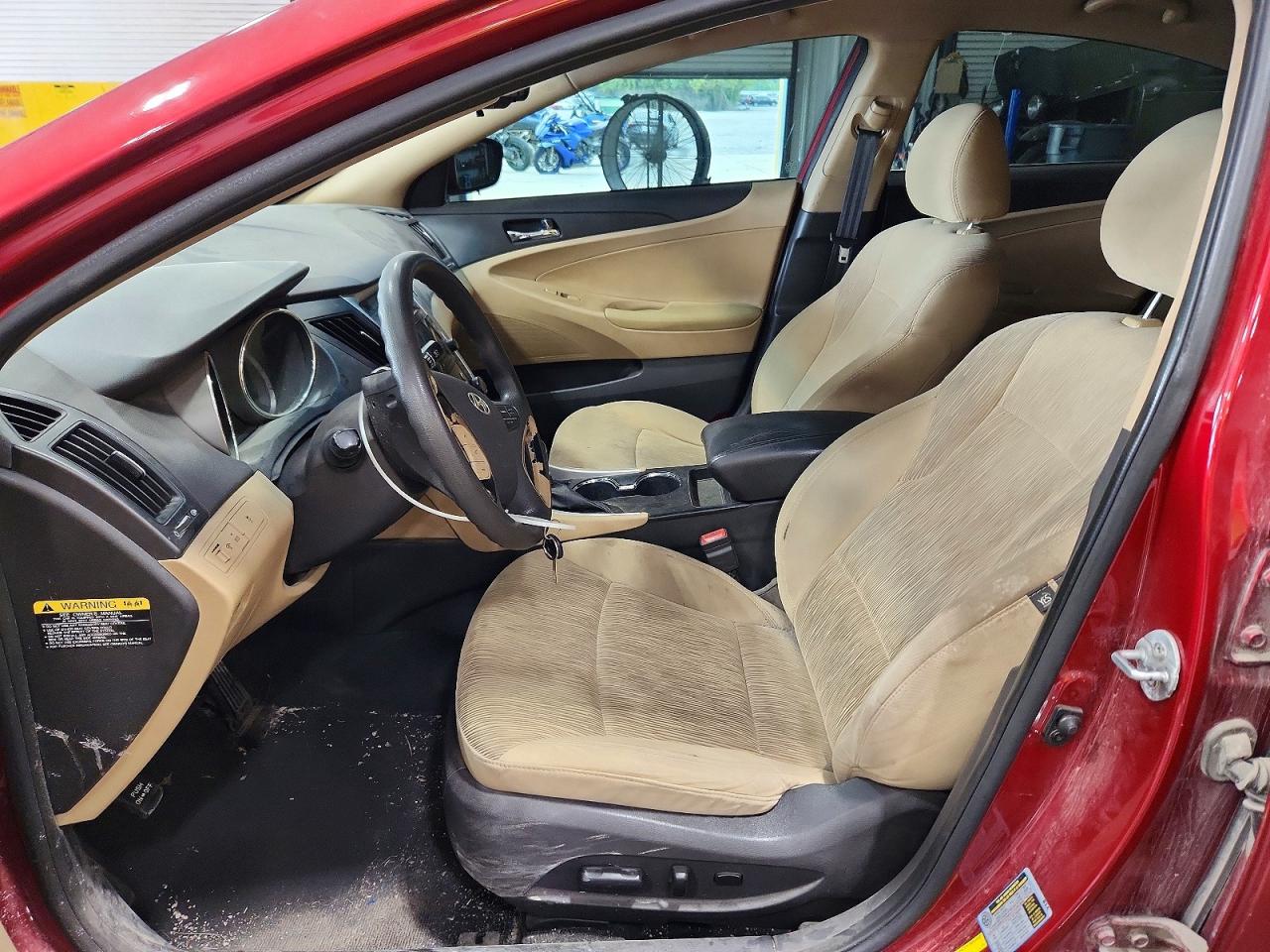 2012 Hyundai Sonata Gls Красный vin: 5NPEB4AC0CH386006