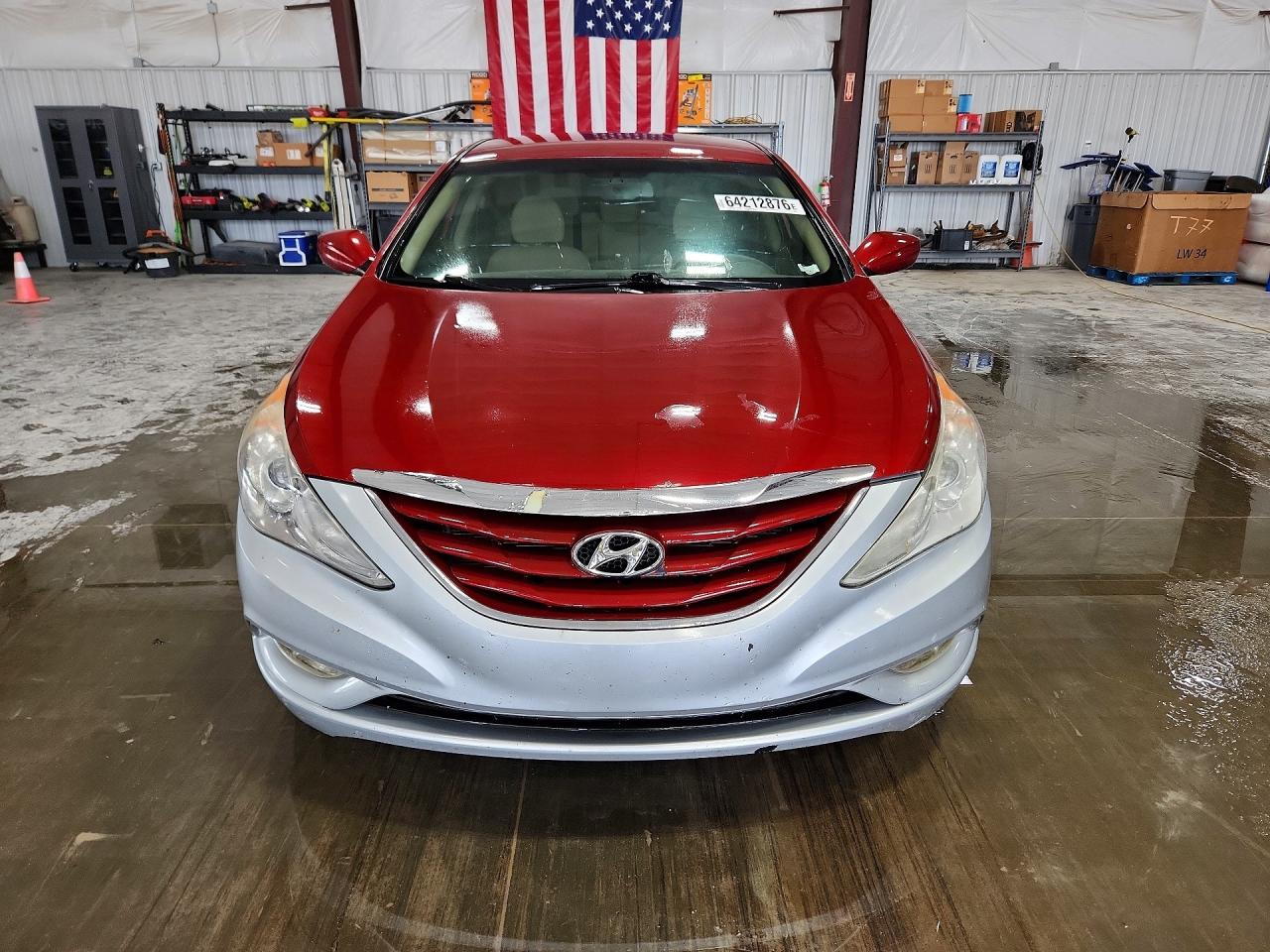 2012 Hyundai Sonata Gls Красный vin: 5NPEB4AC0CH386006