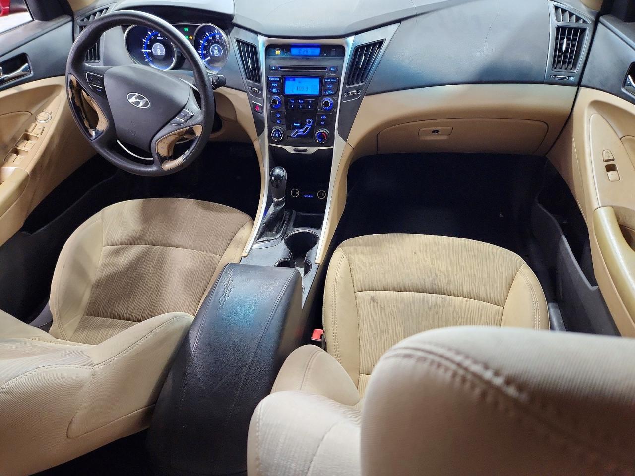 2012 Hyundai Sonata Gls Красный vin: 5NPEB4AC0CH386006