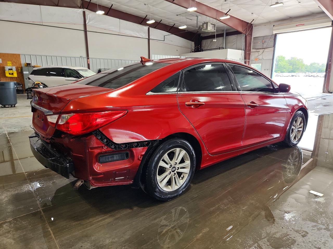 2012 Hyundai Sonata Gls Красный vin: 5NPEB4AC0CH386006