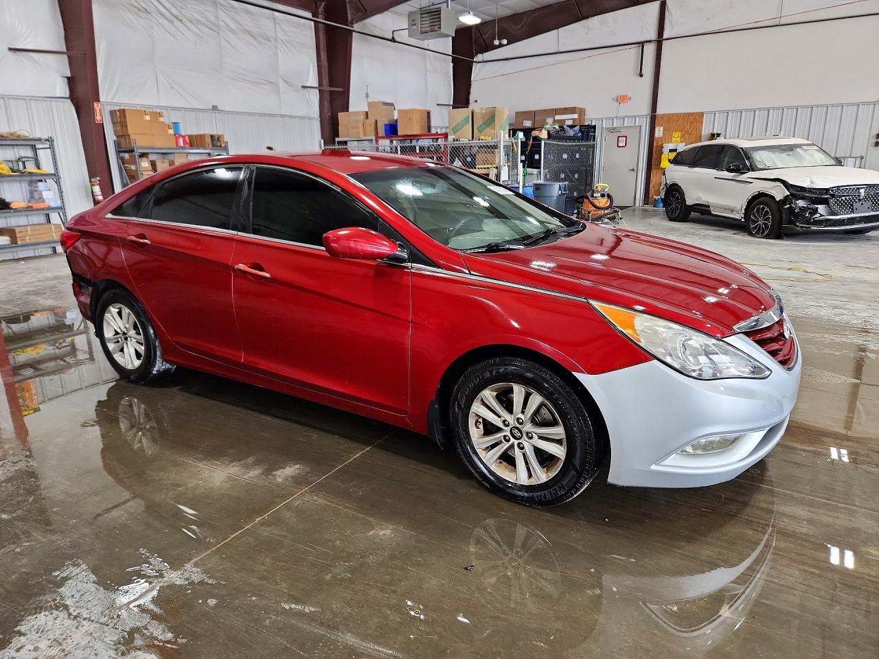 2012 Hyundai Sonata Gls Красный vin: 5NPEB4AC0CH386006