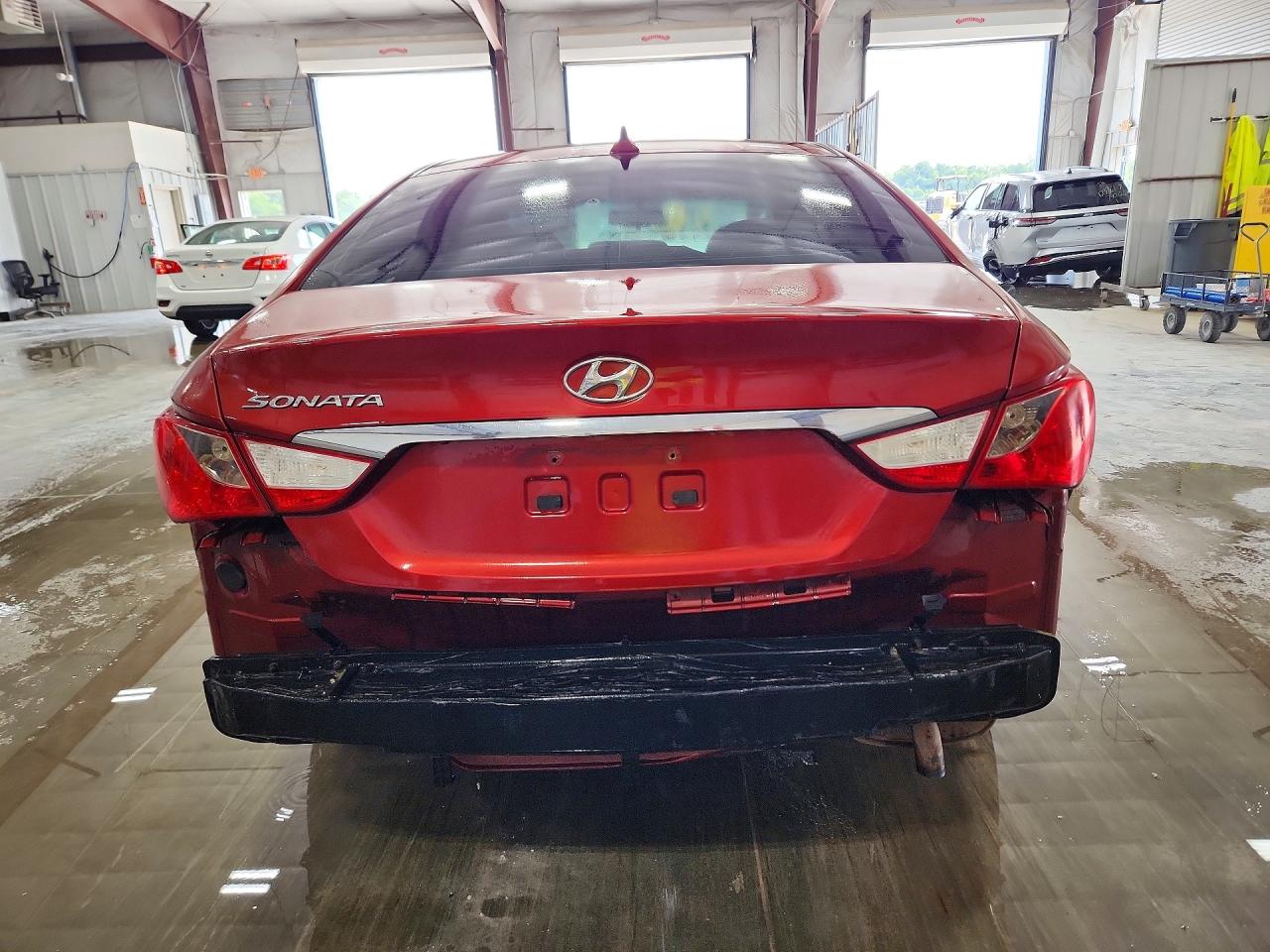 2012 Hyundai Sonata Gls Красный vin: 5NPEB4AC0CH386006