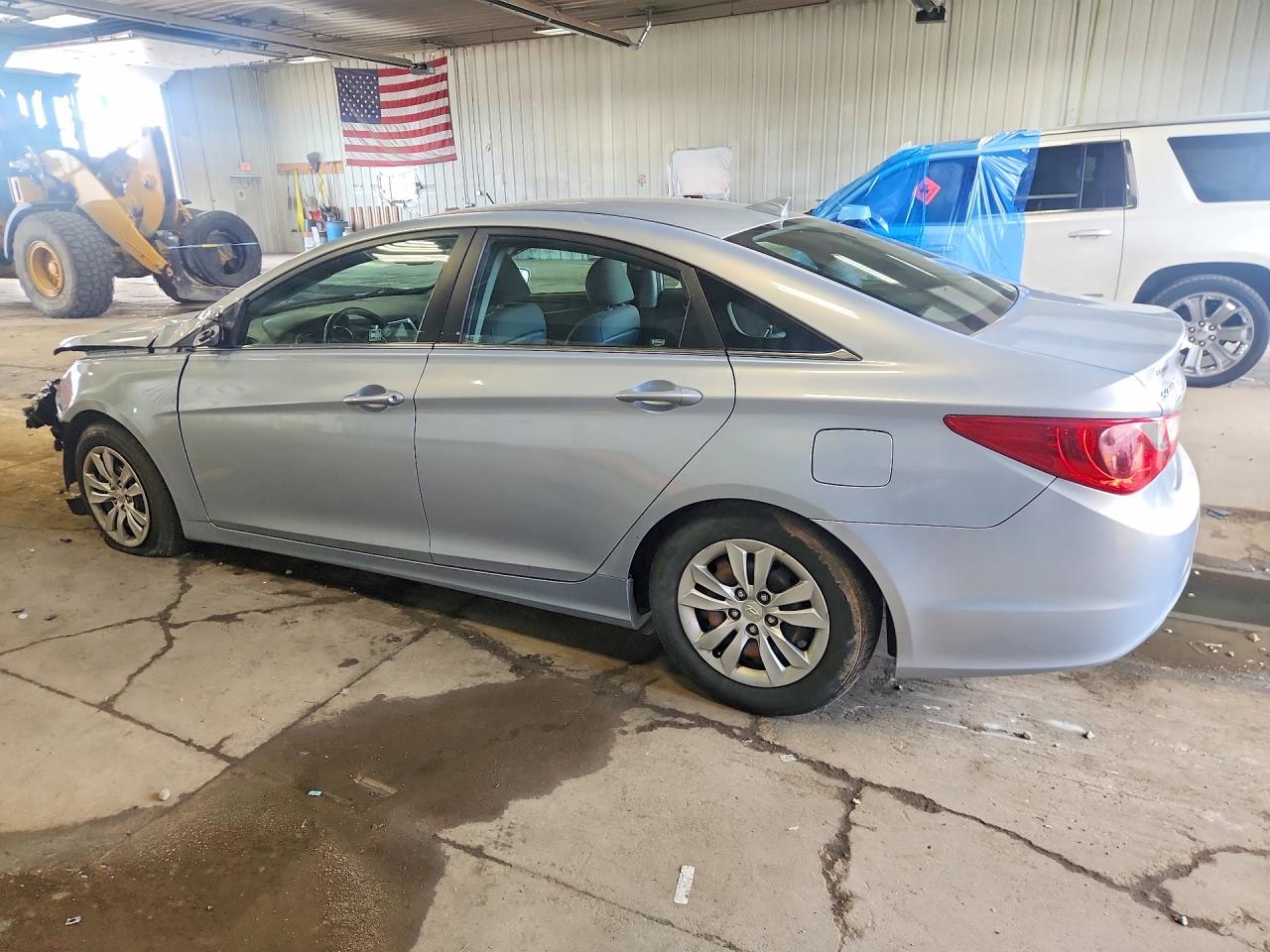 2012 Hyundai Sonata Gls Silver vin: 5NPEB4AC0CH406335