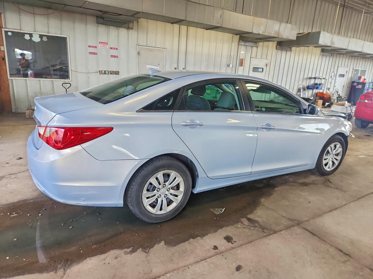 2012 Hyundai Sonata Gls Silver vin: 5NPEB4AC0CH406335