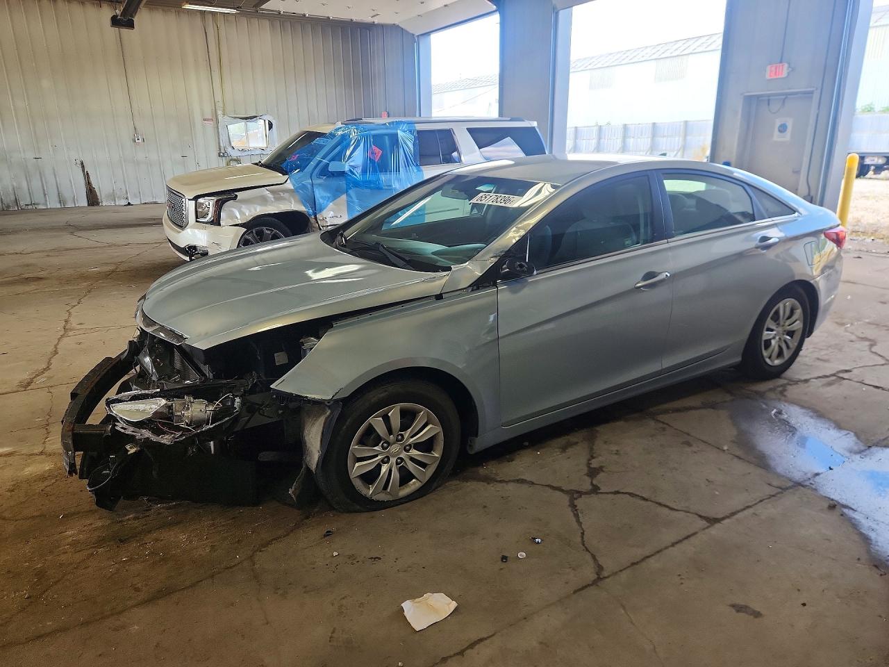 2012 Hyundai Sonata Gls Silver vin: 5NPEB4AC0CH406335