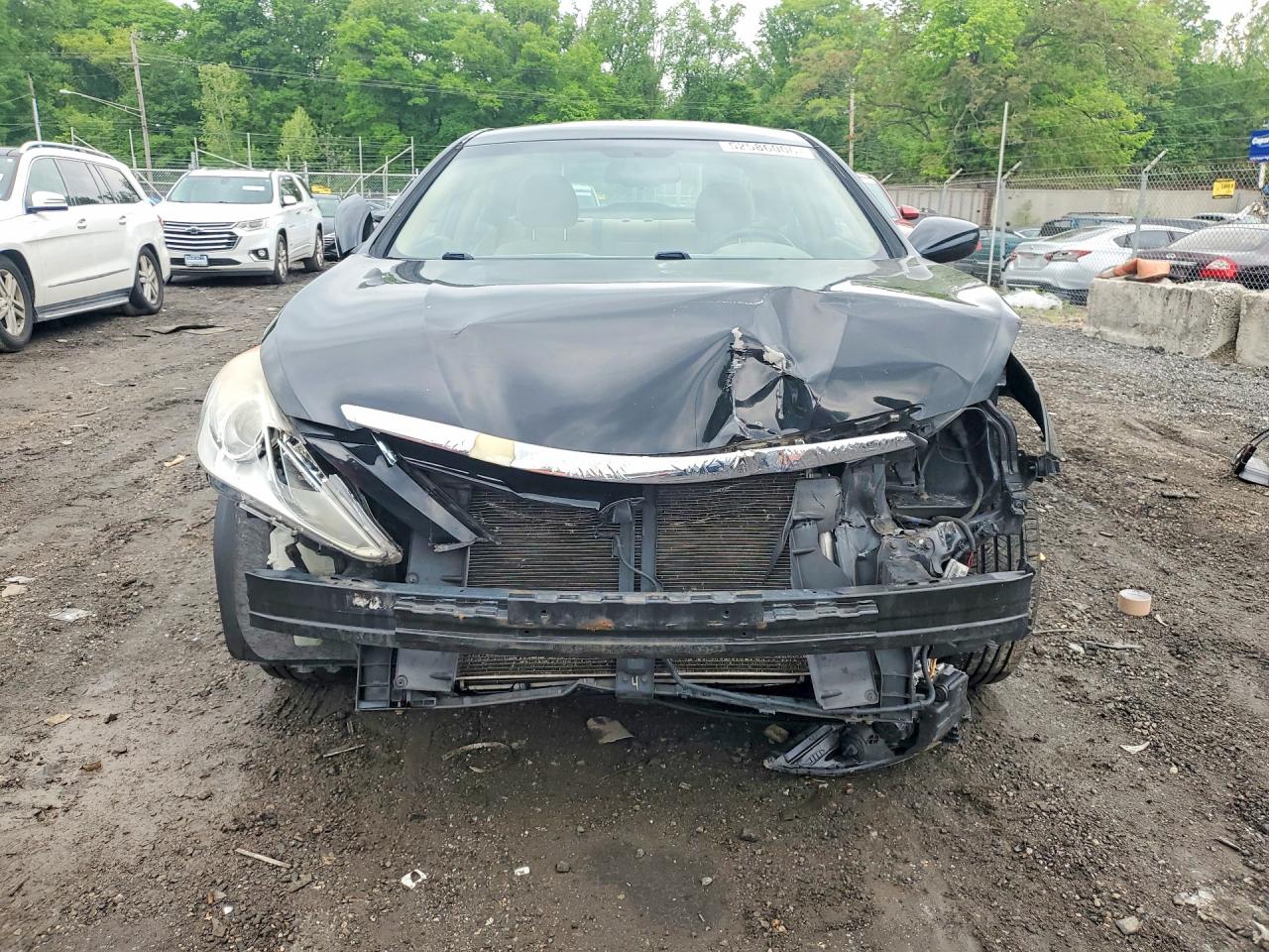 2012 Hyundai Sonata Gls Black vin: 5NPEB4AC0CH416783