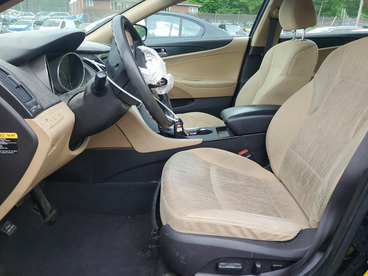 2012 Hyundai Sonata Gls Black vin: 5NPEB4AC0CH416783