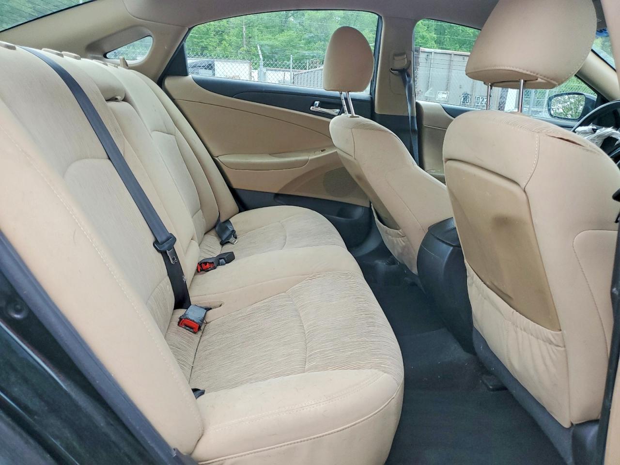 2012 Hyundai Sonata Gls Black vin: 5NPEB4AC0CH416783