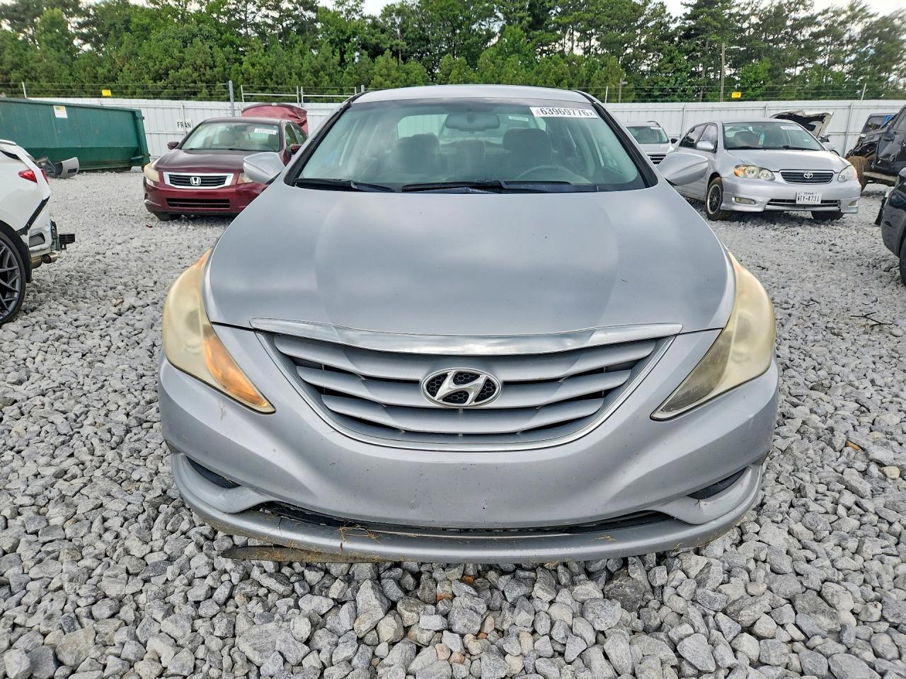 2012 Hyundai Sonata Gls Silver vin: 5NPEB4AC0CH425953