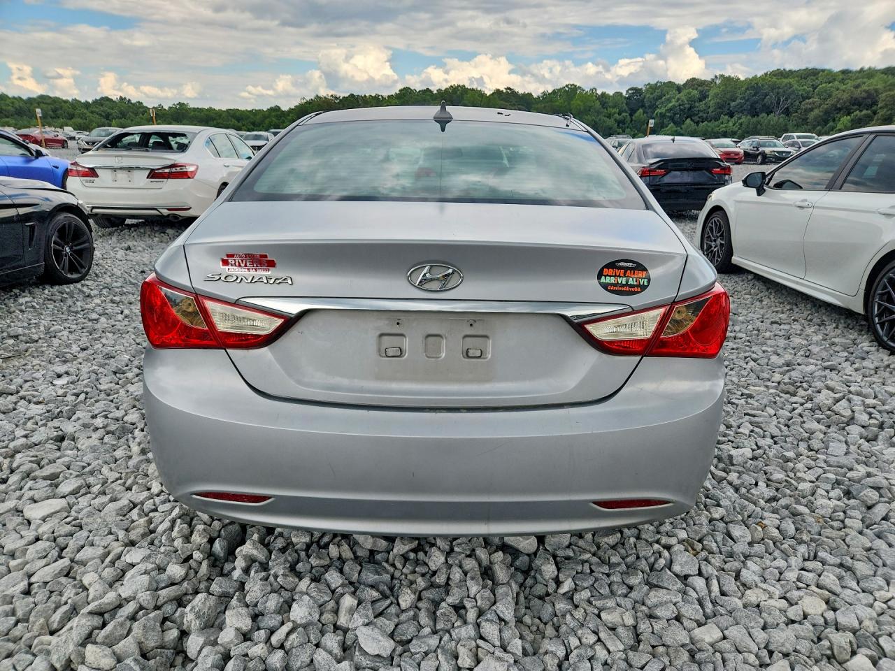 2012 Hyundai Sonata Gls Silver vin: 5NPEB4AC0CH425953