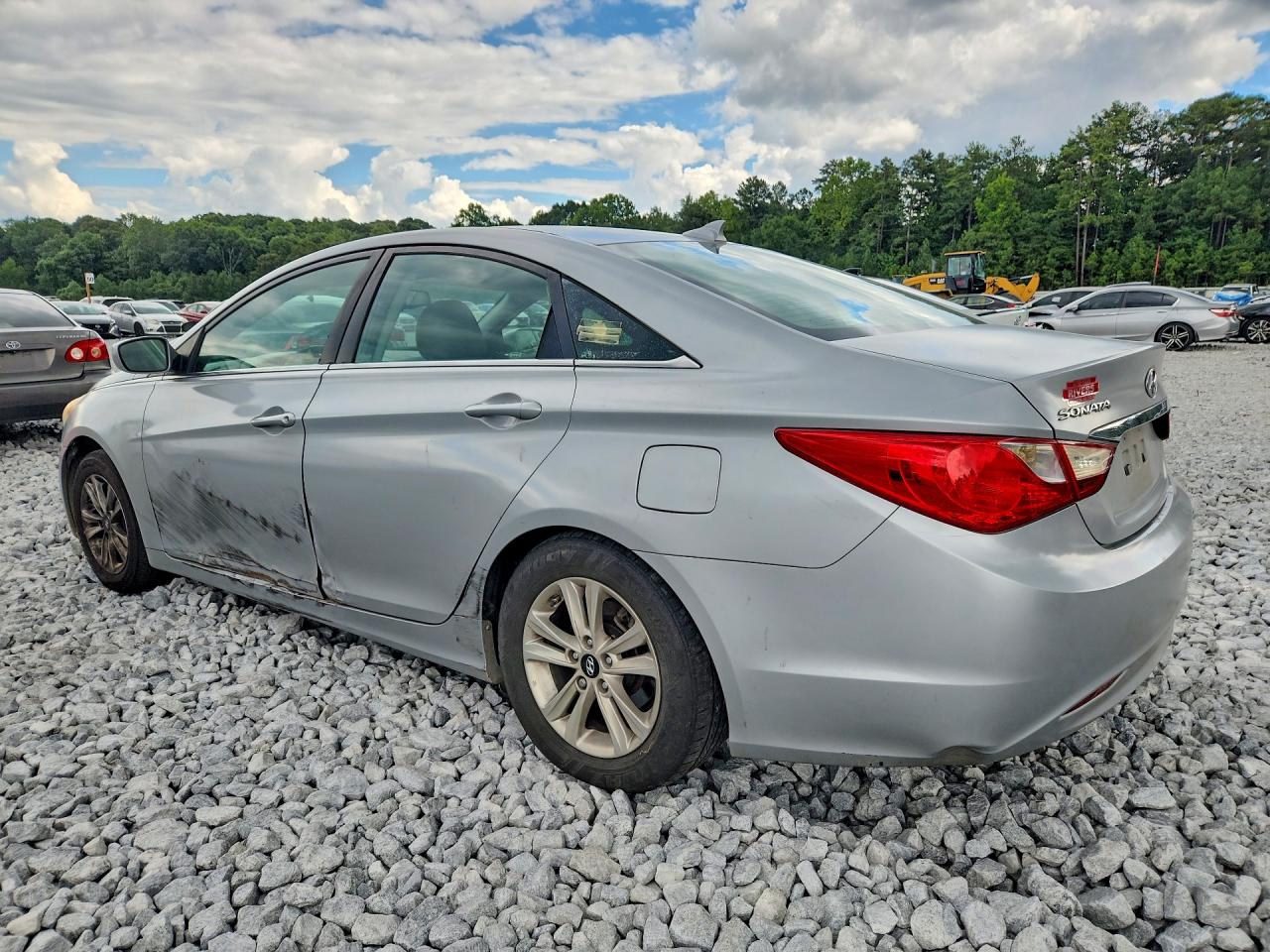 2012 Hyundai Sonata Gls Silver vin: 5NPEB4AC0CH425953