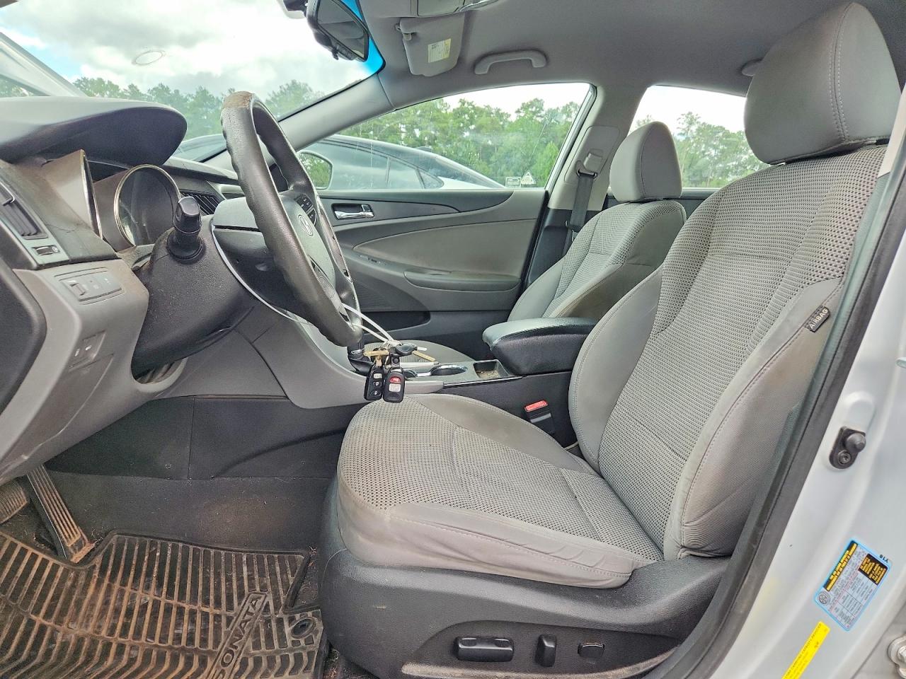 2012 Hyundai Sonata Gls Silver vin: 5NPEB4AC0CH425953
