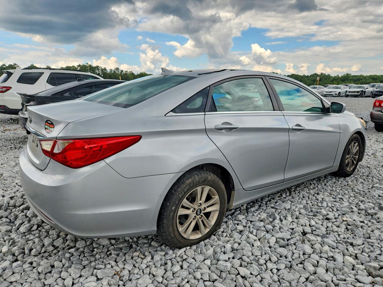 2012 Hyundai Sonata Gls Silver vin: 5NPEB4AC0CH425953