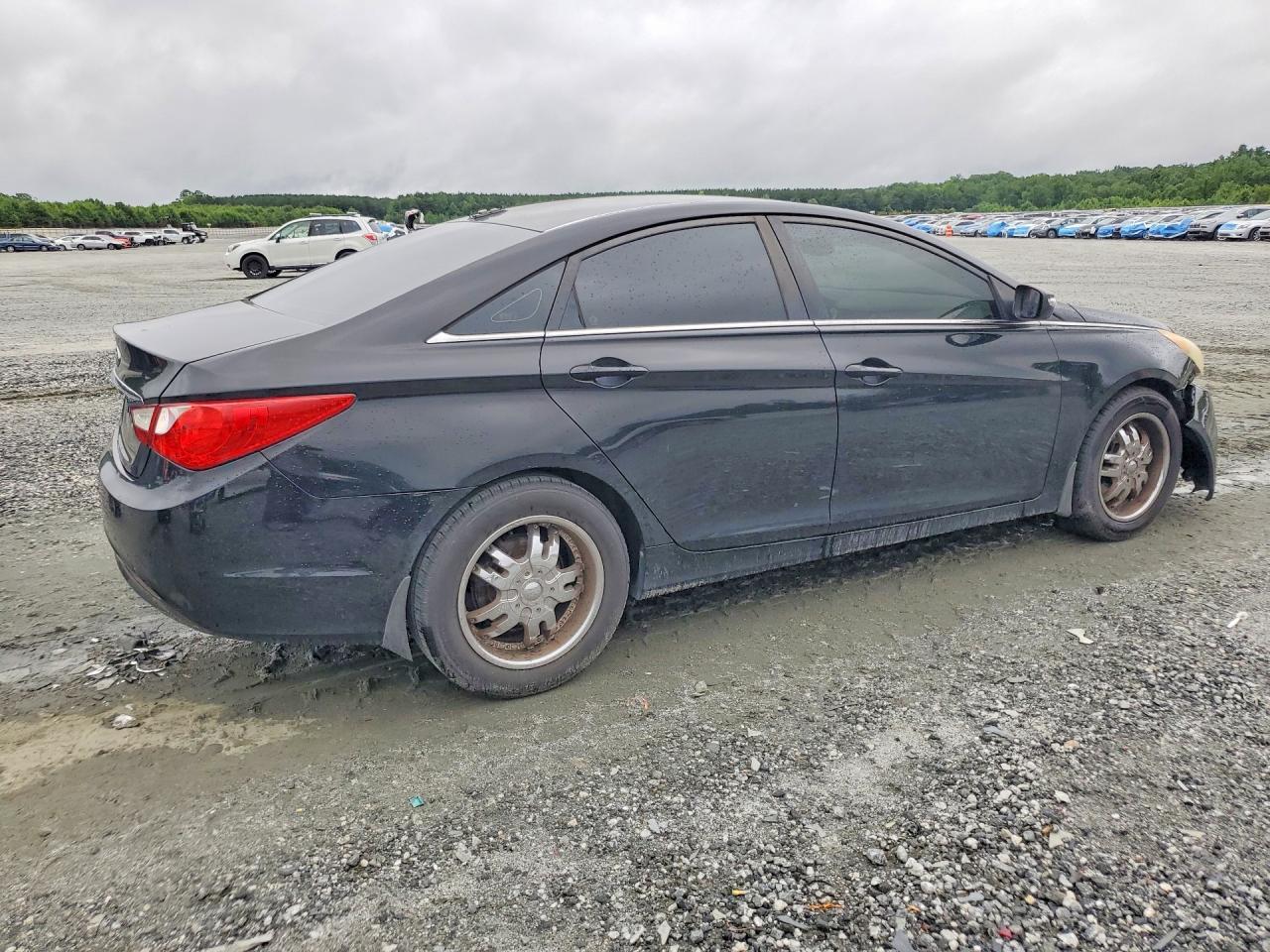 2012 Hyundai Sonata Gls Black vin: 5NPEB4AC0CH435950