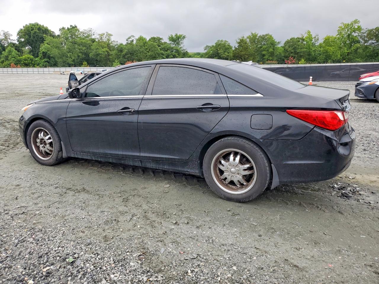 2012 Hyundai Sonata Gls Black vin: 5NPEB4AC0CH435950