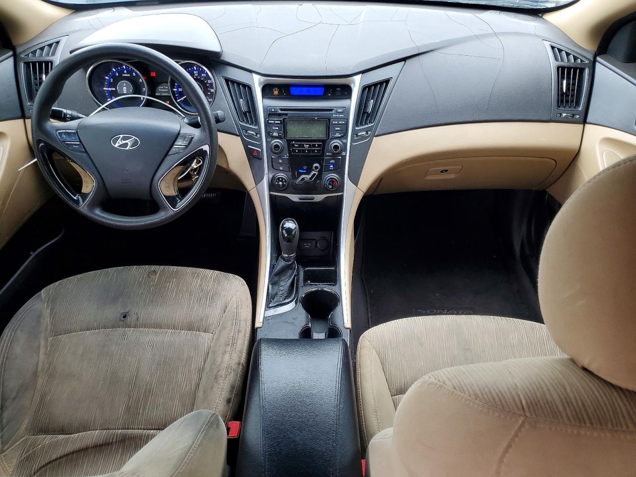 2012 Hyundai Sonata Gls Black vin: 5NPEB4AC0CH435950