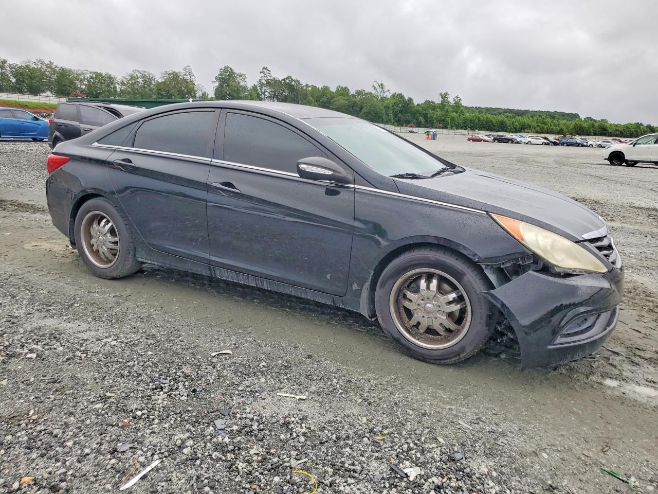 2012 Hyundai Sonata Gls Black vin: 5NPEB4AC0CH435950