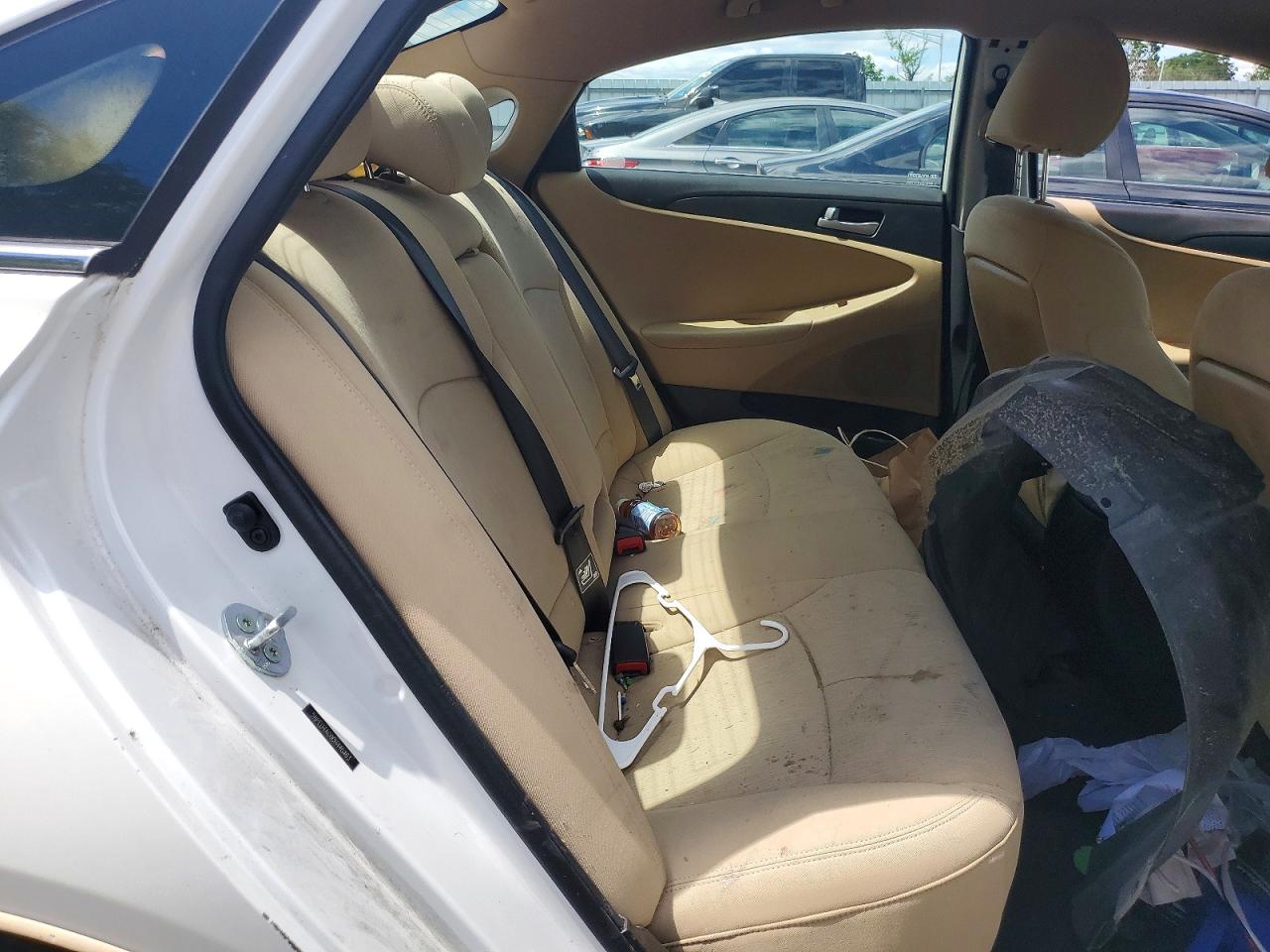 2012 Hyundai Sonata Gls White vin: 5NPEB4AC0CH446463