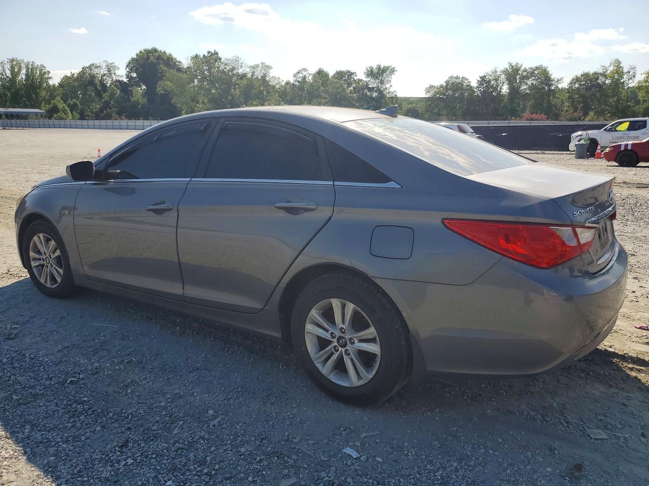 2012 Hyundai Sonata Gls Белый vin: 5NPEB4AC0CH453851