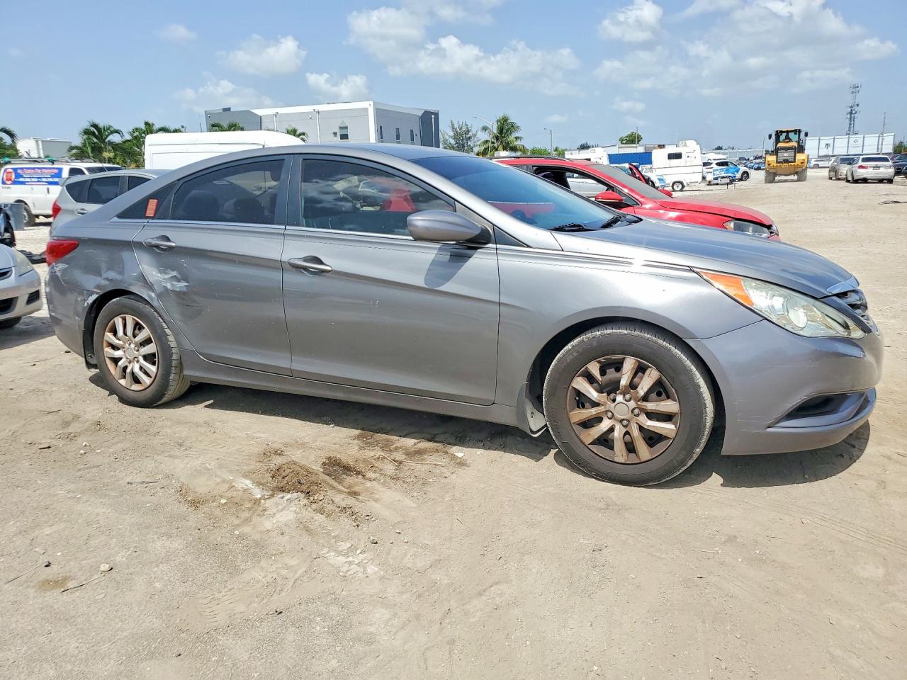 2012 Hyundai Sonata Gls Gray vin: 5NPEB4AC0CH461285