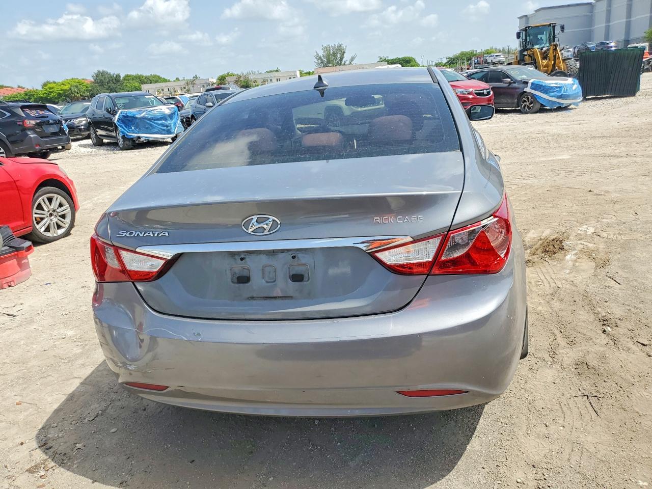 2012 Hyundai Sonata Gls Gray vin: 5NPEB4AC0CH461285