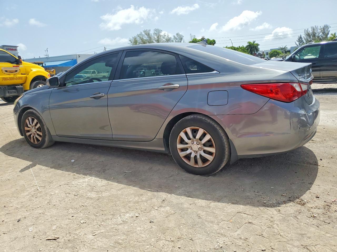 2012 Hyundai Sonata Gls Gray vin: 5NPEB4AC0CH461285