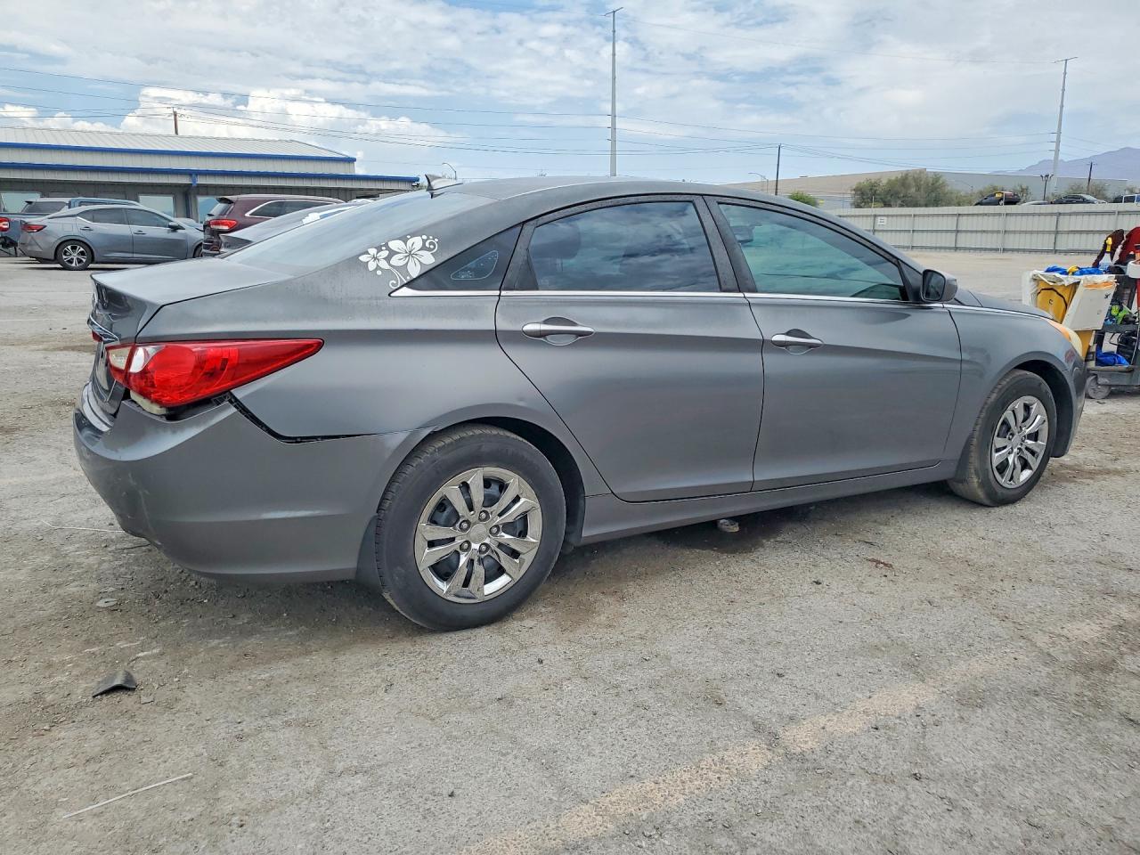 2012 Hyundai Sonata Gls Серый vin: 5NPEB4AC0CH462047
