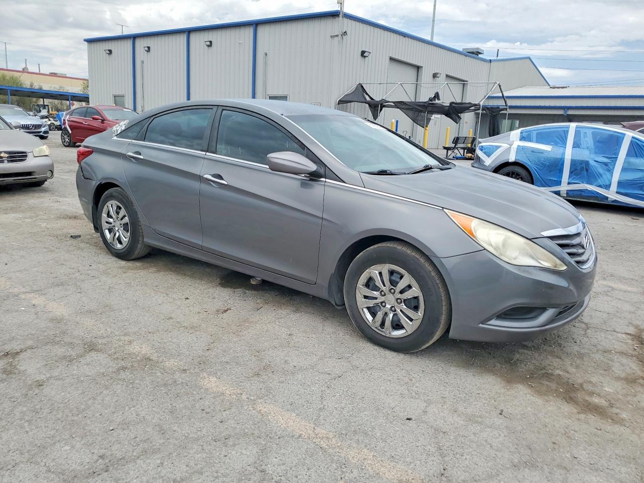 2012 Hyundai Sonata Gls Серый vin: 5NPEB4AC0CH462047
