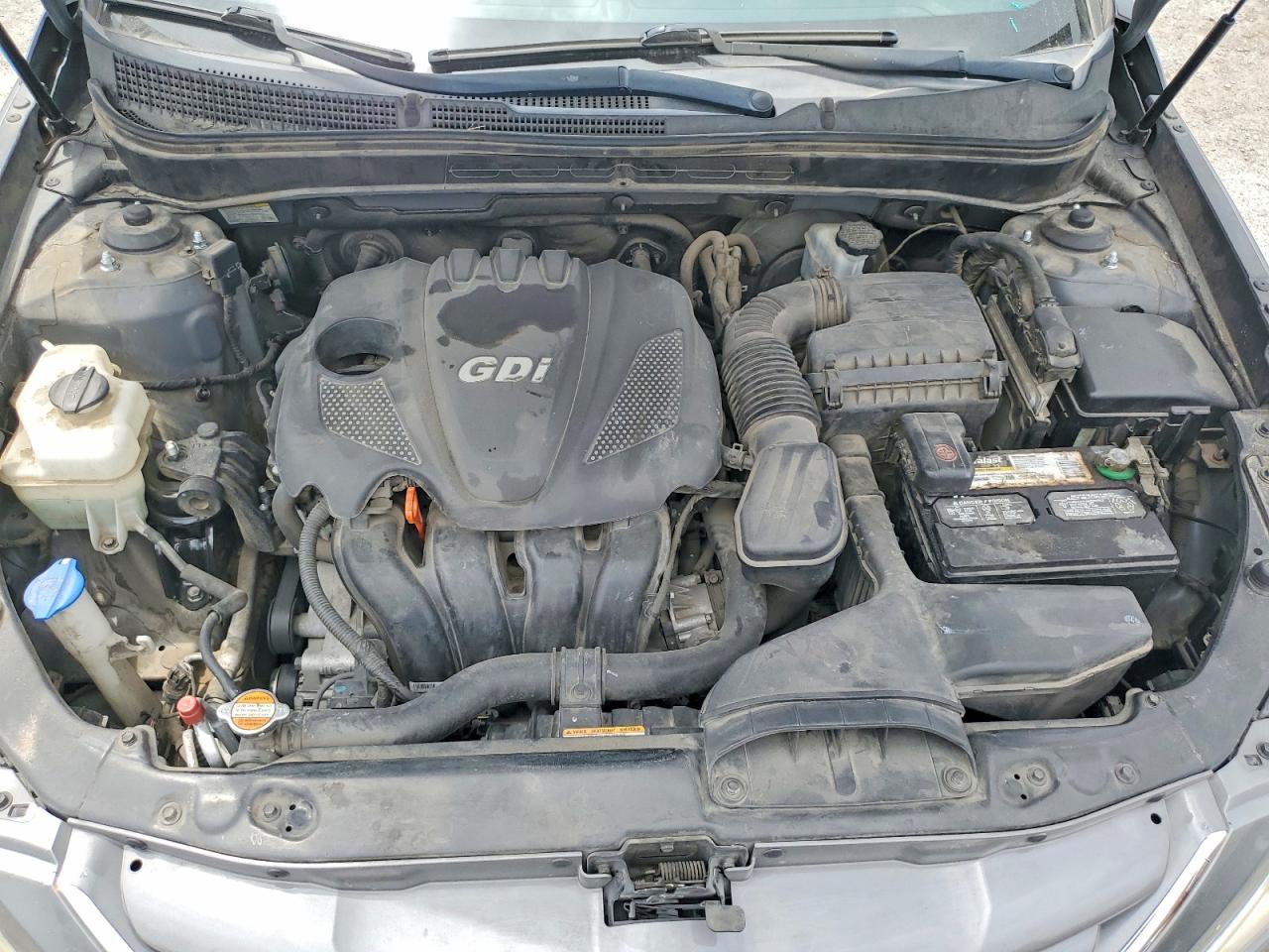 2012 Hyundai Sonata Gls Серый vin: 5NPEB4AC0CH462047