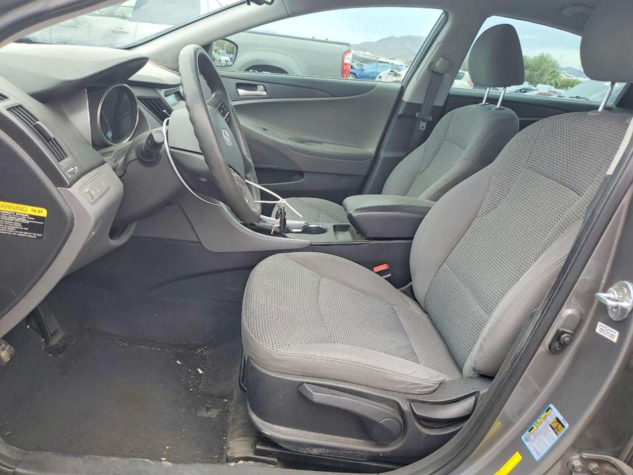 2012 Hyundai Sonata Gls Серый vin: 5NPEB4AC0CH462047
