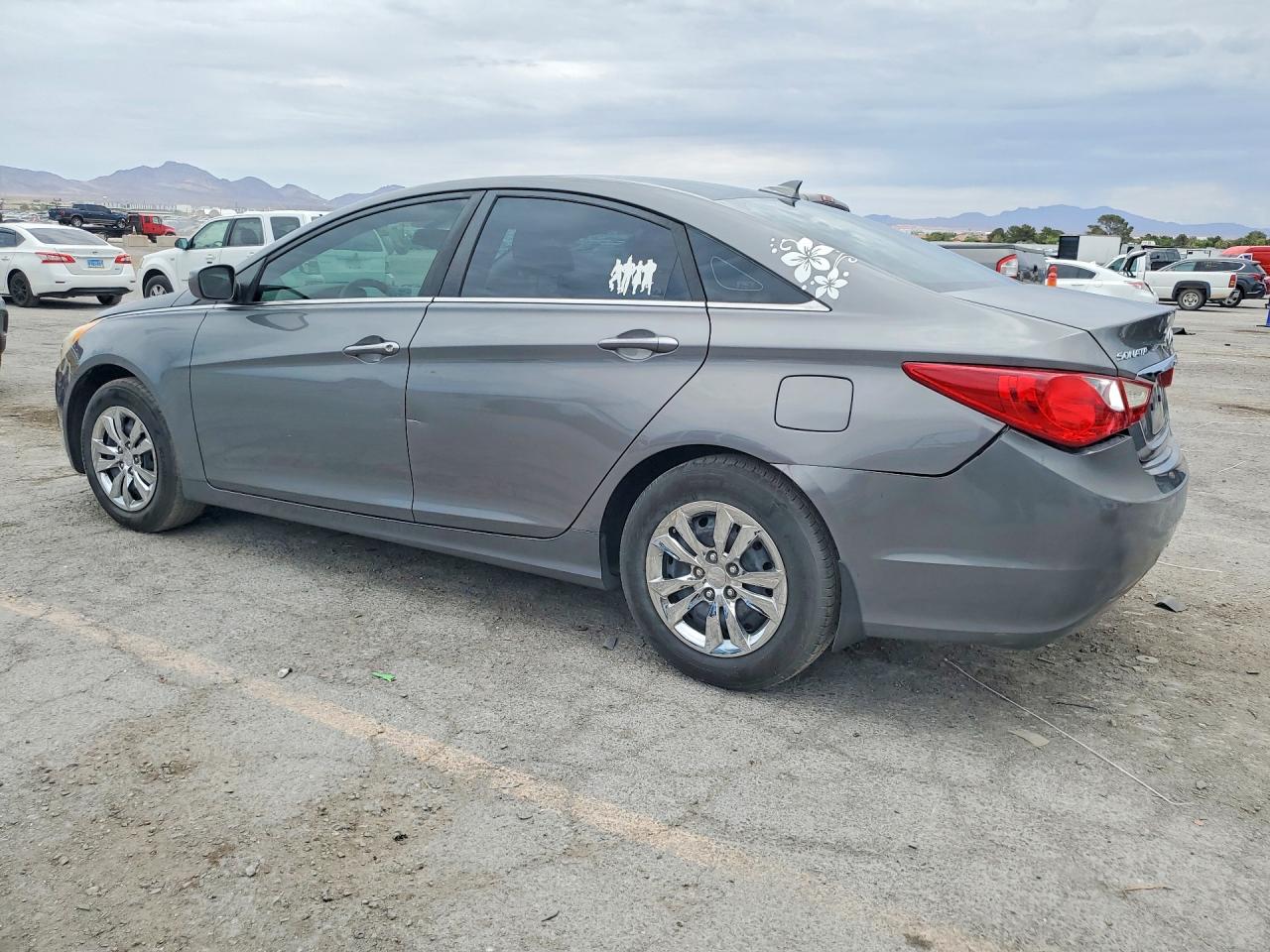 2012 Hyundai Sonata Gls Серый vin: 5NPEB4AC0CH462047