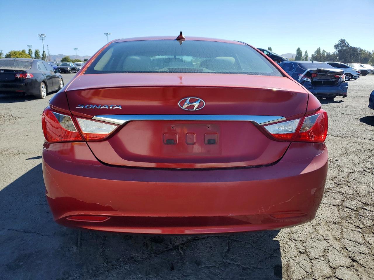 2012 Hyundai Sonata Gls Red vin: 5NPEB4AC0CH466681