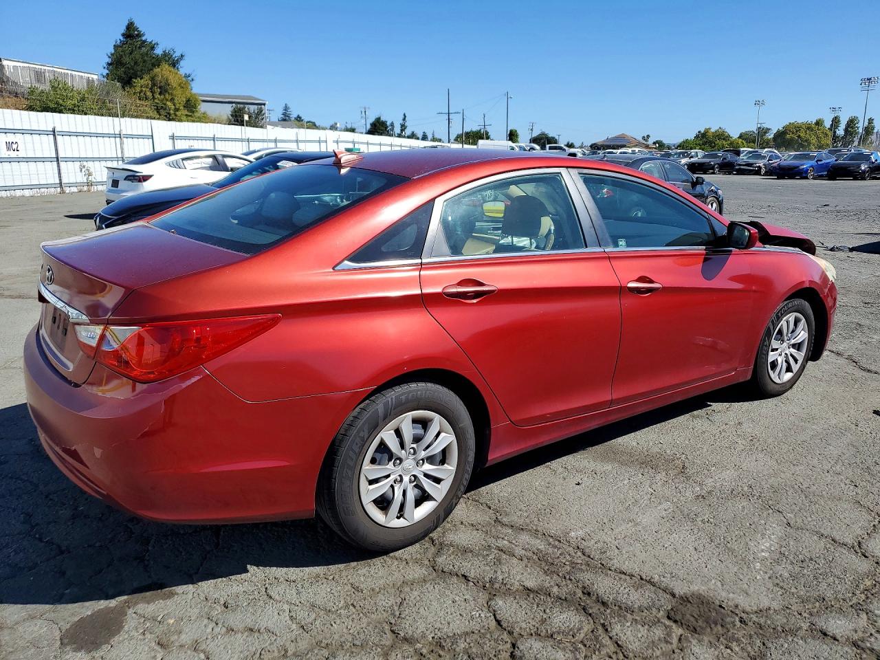 2012 Hyundai Sonata Gls Red vin: 5NPEB4AC0CH466681