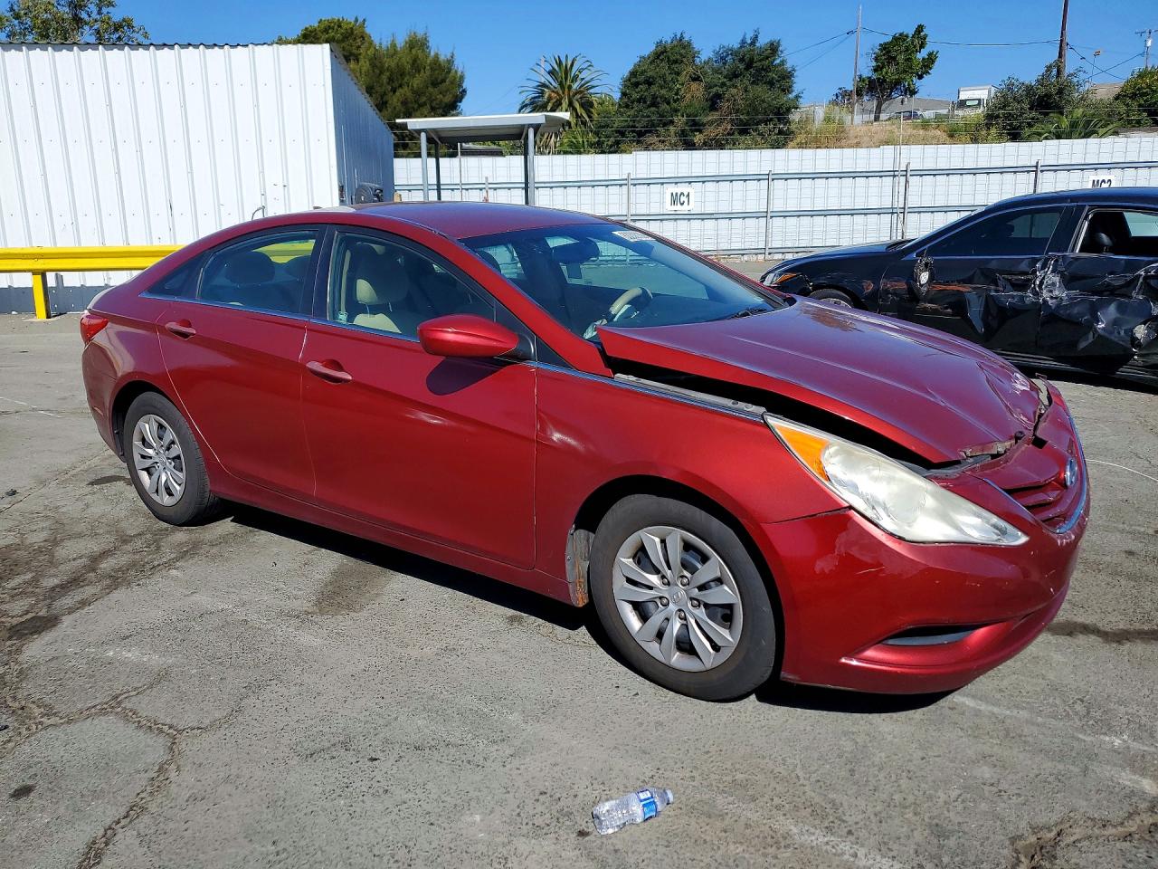 2012 Hyundai Sonata Gls Red vin: 5NPEB4AC0CH466681
