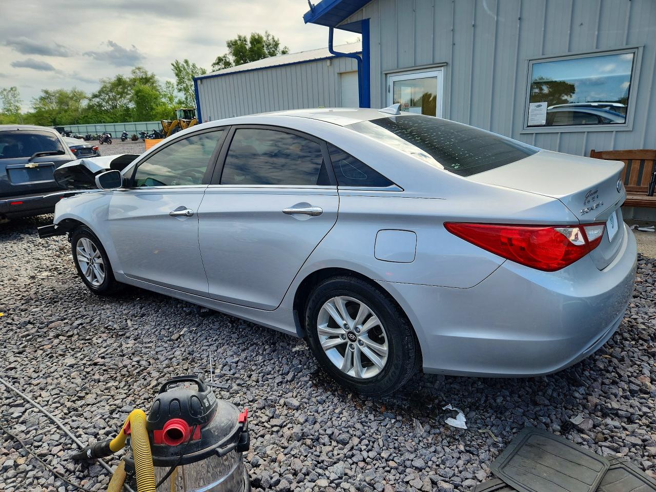 2012 Hyundai Sonata Серебряный vin: 5NPEB4AC0CH471914