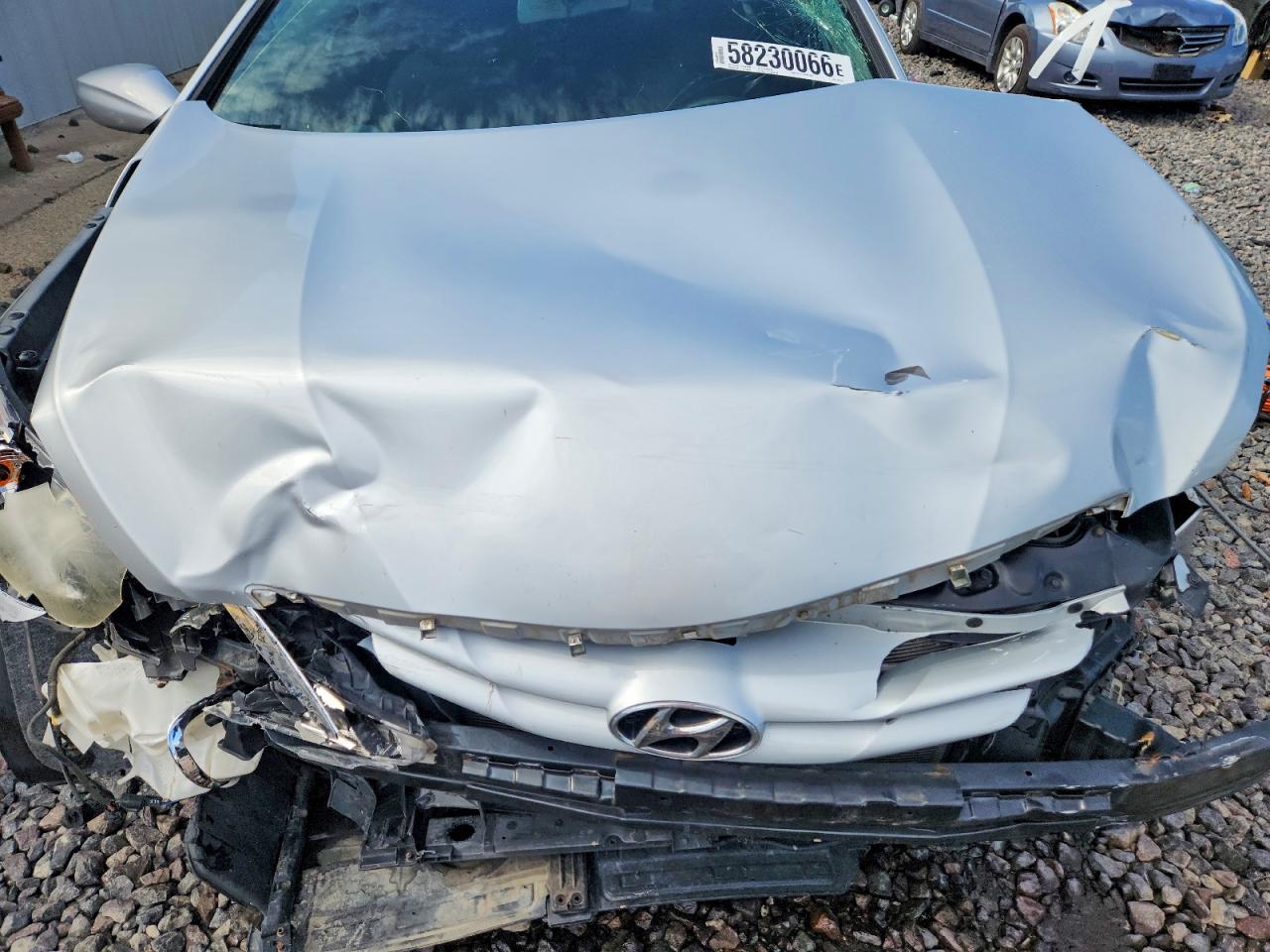 2012 Hyundai Sonata Серебряный vin: 5NPEB4AC0CH471914