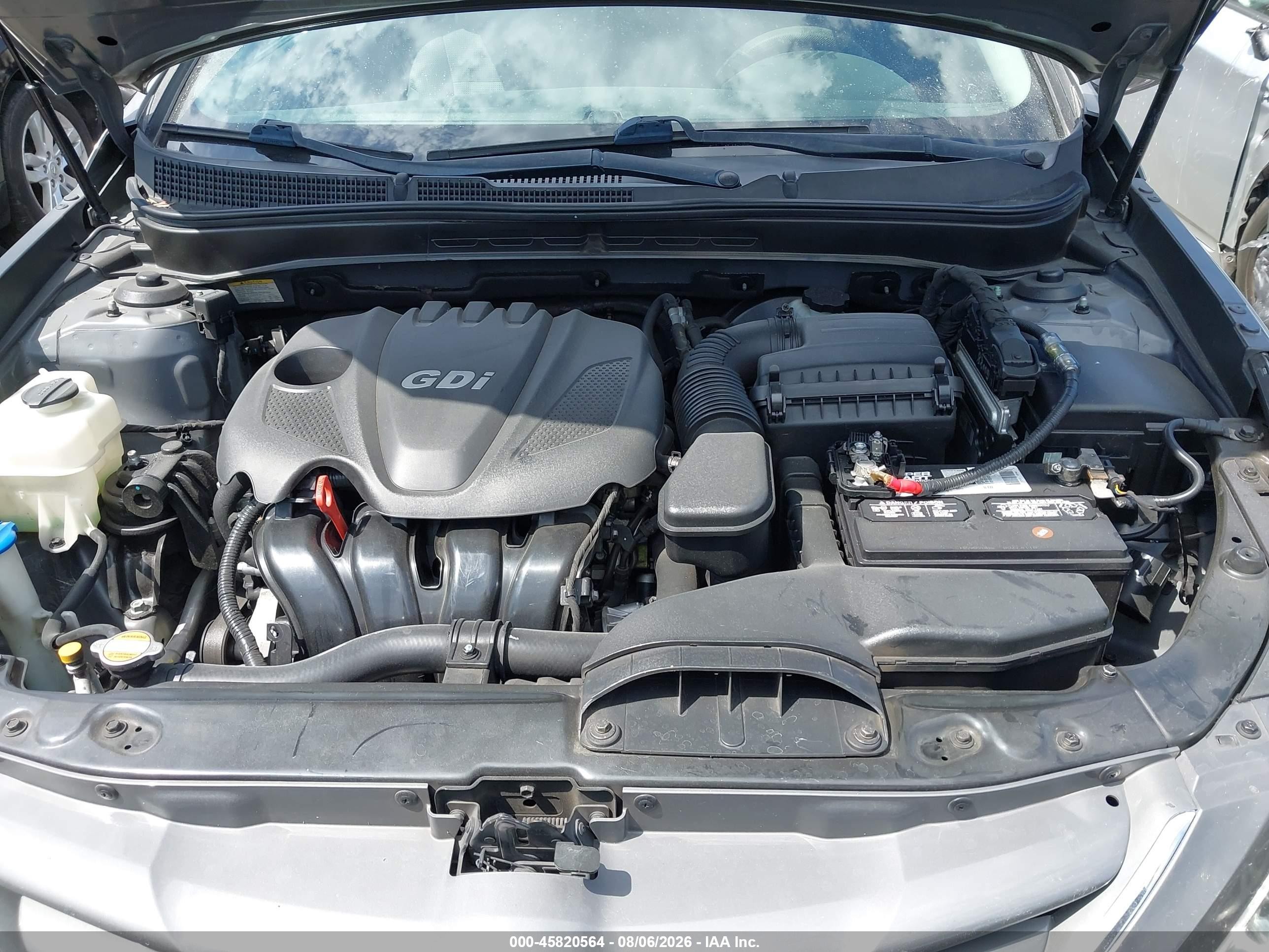 2012 Hyundai Sonata Gls Gray vin: 5NPEB4AC0CH477678