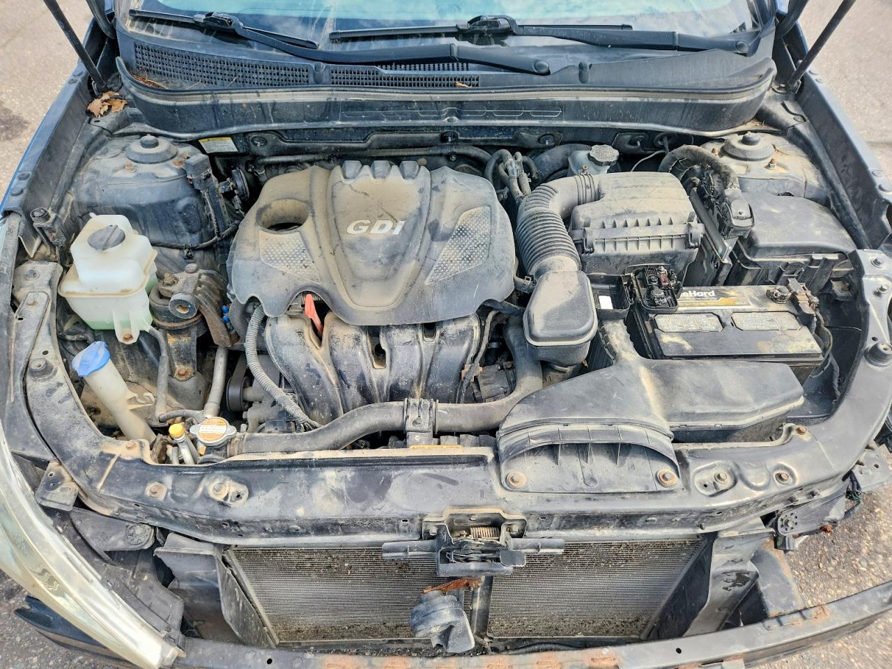 2013 Hyundai Sonata Gls Charcoal vin: 5NPEB4AC0DH512933