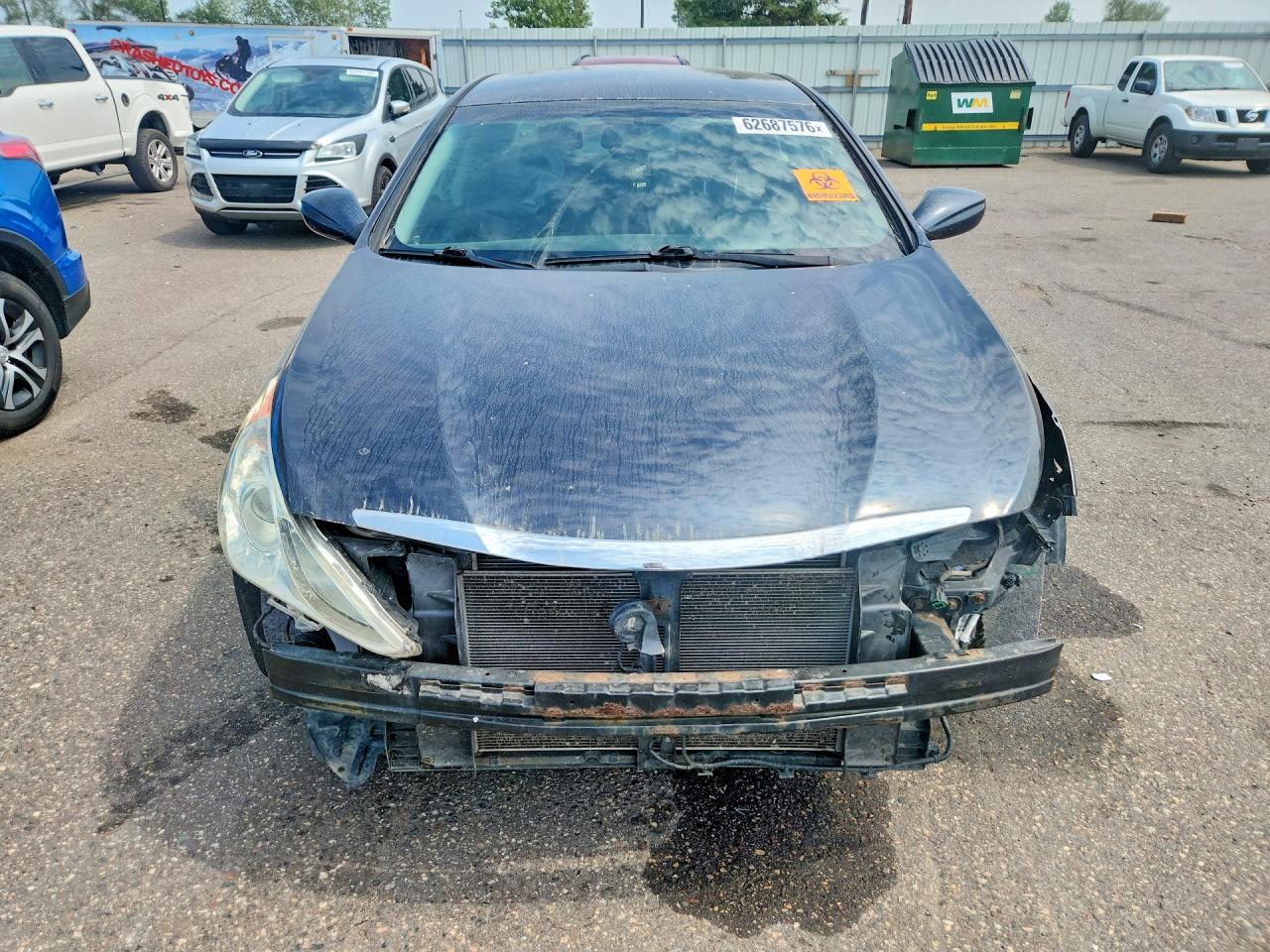 2013 Hyundai Sonata Gls Charcoal vin: 5NPEB4AC0DH512933